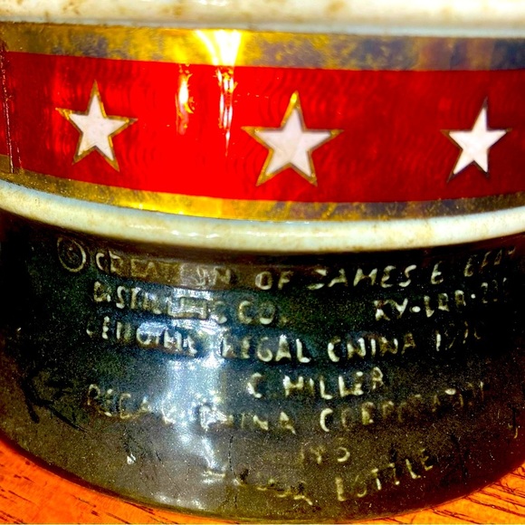 Vintage 1970’s Jim Beam Democrat Donkey Political Decanter 1976 - Picture 6 of 7